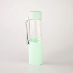 Borraccia In Vetro Da 370 Ml Verde